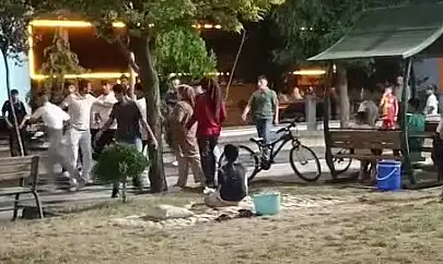 Siirt'te Parkta Gençler Arasında Kavga: Vatandaşlar Tepkili