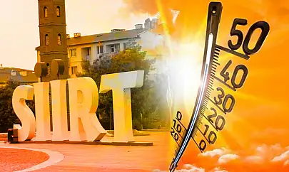 Siirt'te Sıcaklıklar Düşüyor Ama Etkisini Sürdürüyor! İlçelerde 44 Dereceye Varan Sıcaklıklar Bekleniyor