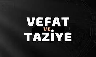 Siirt'te Vefat ve Taziyeler