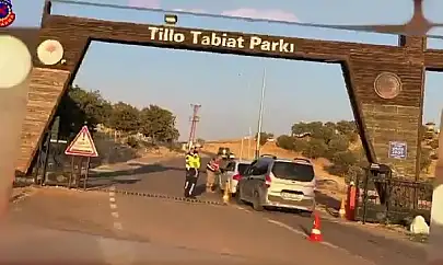 Tillo'da Jandarmadan Trafik Denetimi: 87 Araç Kontrol Edildi