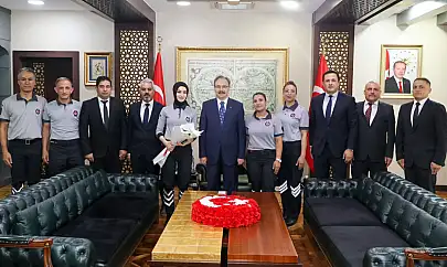 Vali Kızılkaya'dan Özel Güvenlik Görevlilerine Tebrik