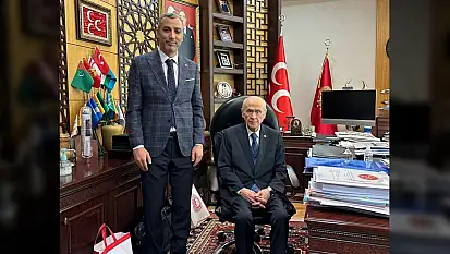 Cengizhan Tükenmez'den Devlet Bahçeli'ye Ziyaret
