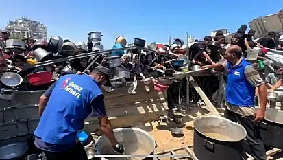 Gazze'ye Siirt'ten İkinci Yardım Eli: Sıcak Yemek Dağıtımı Gerçekleştirildi