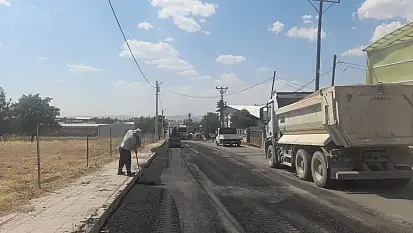 Sanayi Sitesi'nde Asfalt Seferberliği: 3 Bin Tonluk Serim Gerçekleştirildi