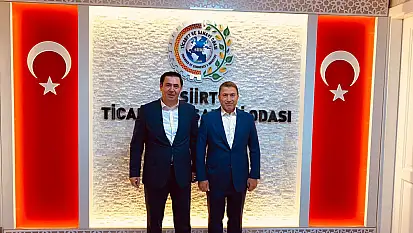 Siirt Cumhuriyet Başsavcısı Tuğan Sarıca'dan STSO'ya Veda Ziyareti