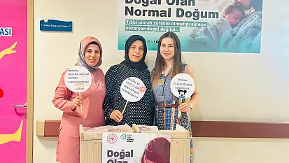 Siirt Eğitim ve Araştırma Hastanesi'nden Gebelere Normal Doğum Bilgilendirmesi