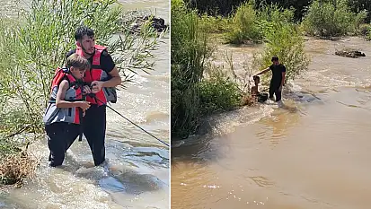 Siirt'te Kezer Çayı'nda 3 Çocuk Akıntıya Kapıldı: 1'i Kayıp
