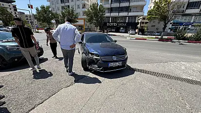 Siirt'te Maddi Hasarlı Trafik Kazası