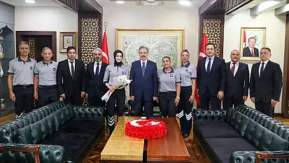 Vali Kızılkaya'dan Özel Güvenlik Görevlilerine Tebrik
