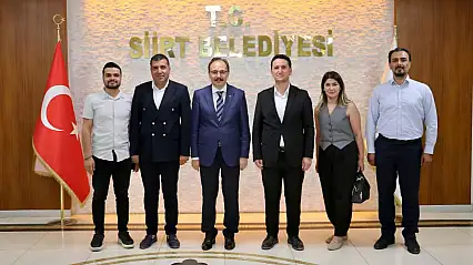 Anahtar Partisi Siirt İl Başkanı Hamza Arslan'dan Vali Kızılkaya'ya Ziyaret