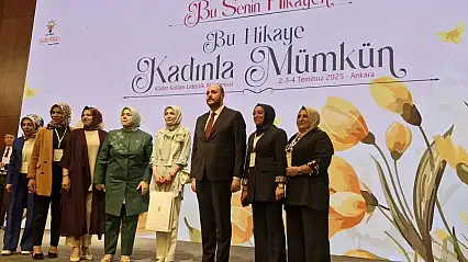 Siirt AK Parti Kadın Kolları Türkiye Üçüncüsü Oldu