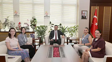 Siirt Üniversitesi'nde ''ÜNİKENT'' Projesi Üzerine Görüş Alışverişi Yapıldı