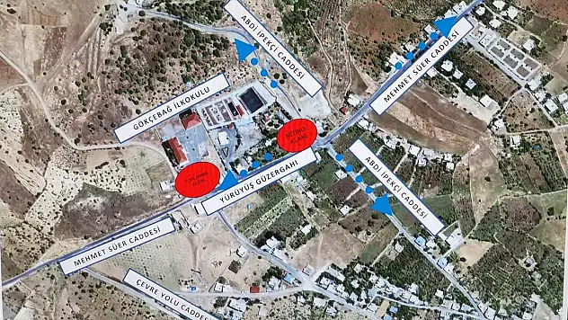 2024 Yılı Gökçebağ Beldesinde Toplantı ve Gösteri Yürüyüşlerinde Kullanılacak Güzergâhlar Açıklandı