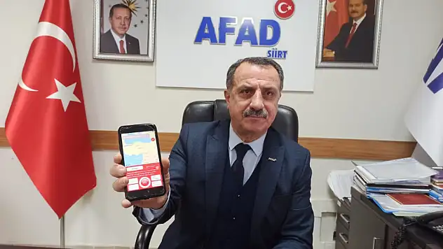AFAD İL MÜDÜRÜ CAHİT AKKOYUN SİİRT'TE 230 BİN KİŞİYE TEMEL AFET BİLİNCİ EĞİTİMİ VERİLDİ