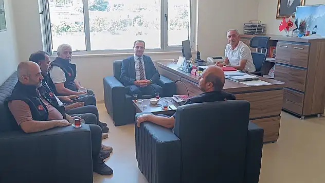 AFAD Siirt İl Müdürlüğü'nden İtfaiyeye Anlamlı Ziyaret: İş Birliği Güçleniyor