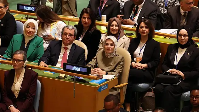 Aile ve Sosyal Hizmetler Bakanı Göktaş, BM Genel Merkezi'nde