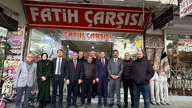 AK Parti Siirt Belediye Başkan Adayı Ekrem Olğaç'tan Esnafa Ziyaret