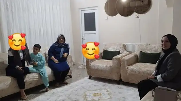AK Parti Siirt Kadın Kolları'ndan Ailelere Ziyaret