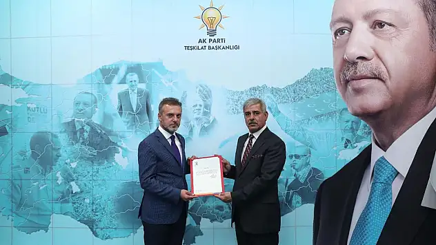 Ak Parti Siirt Merkez İlçe Başkanlığına Hikmet Ekin Getirildi