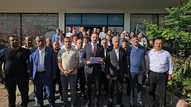 AK Parti Siirt Teşkilatından 27 Mayıs Darbe Açıklaması