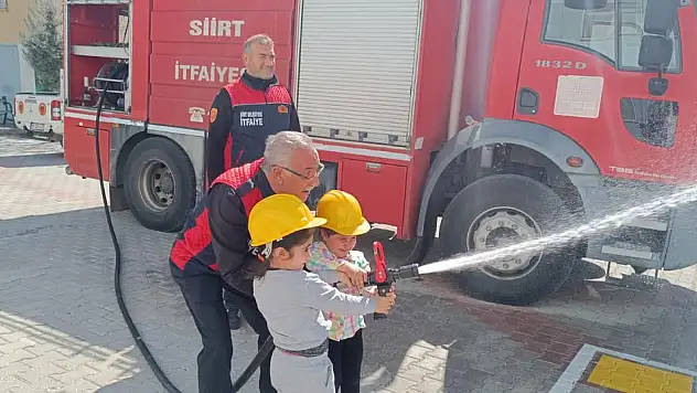 Anaokulunda Yangın Tatbikatı