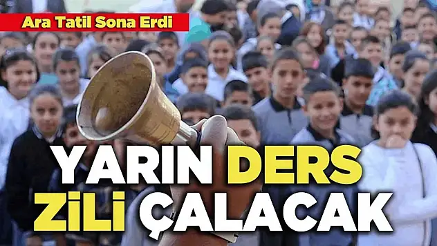 Ara Tatil Sona Eriyor