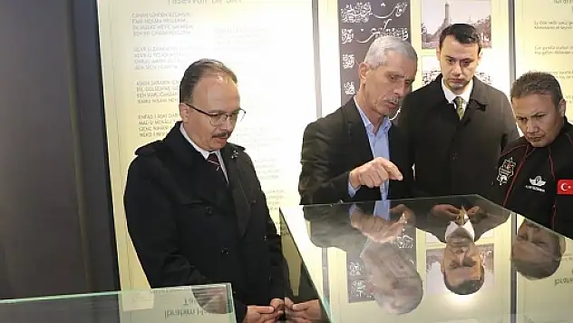 Astronot Alper Gezeravcı'dan Tillo Müzesine Ziyaret