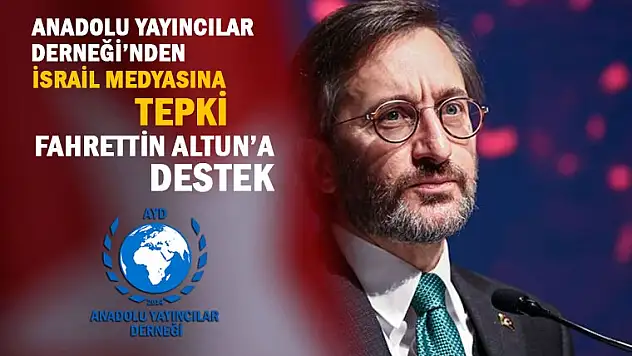 AYD: Soykırımcı İsrail'in Hedef Aldığı Fahrettin Altun'un Yanındayız