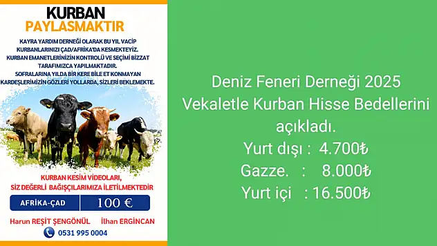 Bayram Öncesi Kurban Bağışlarına Yoğun İlgi
