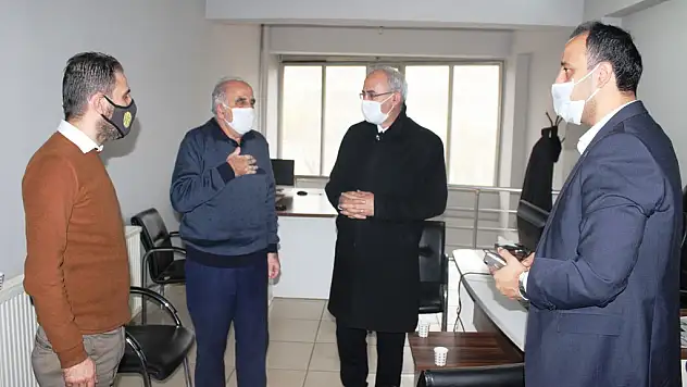 Belediye Başkan Yardımcısı Doç.Dr. Ali Aytek'ten Gazetemize Ziyaret