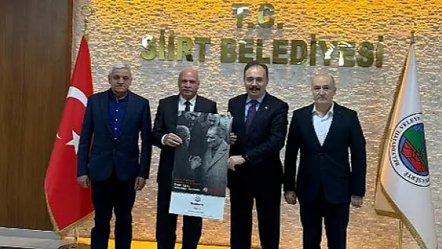 Belediye-İş Sendikası Siirt Şube Başkanı Halit Akınay'dan Vali Kızılkaya'ya Ziyaret