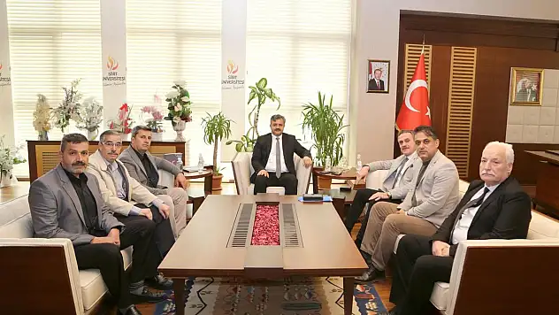 Büyük Birlik Partisi Teşkilatından Rektör Prof. Dr. Nihat Şındak'a Ziyaret