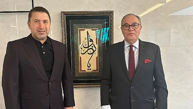 Cezayir Büyükelçisi Belani'den STSO Başkanı Güven Kuzu'ya Ziyaret