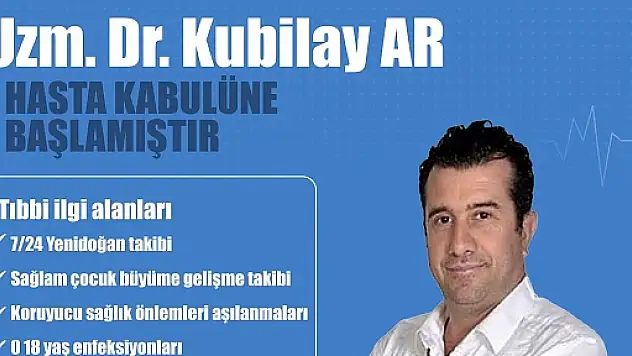 Çocuk Doktoru Kubilay Ar, Siirt Hayat Hastanesinde