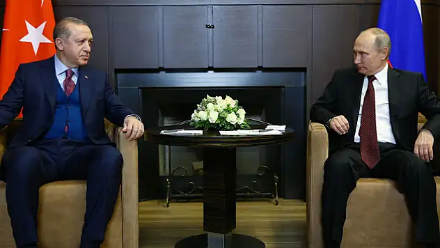 Cumhurbaşkanı Erdoğan, Rus mevkidaşı Putin ile görüştü