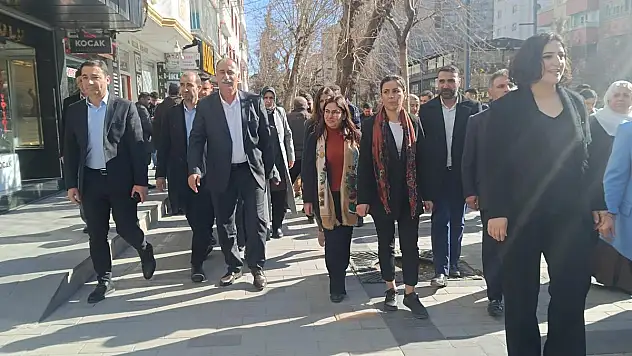 DBP Eş Genel Başkanı Keskin Bayındır, Siirt'teydi