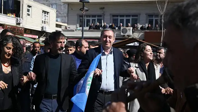 DEM Parti Genel Başkanı ve Siirt Milletvekili Bakırhan Mardin'deydi