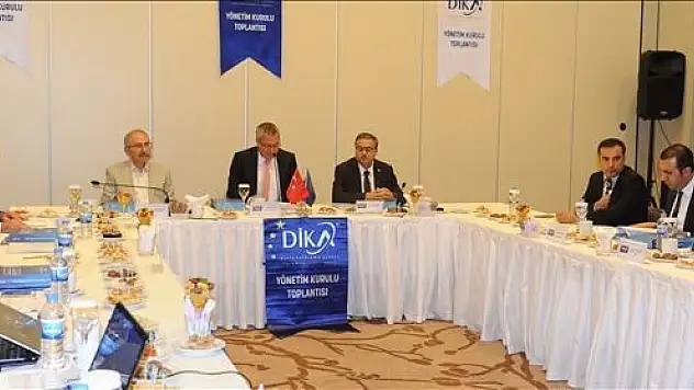 DİKA Yönetim Kurulu Toplantısı Mardin'de Yapıldı