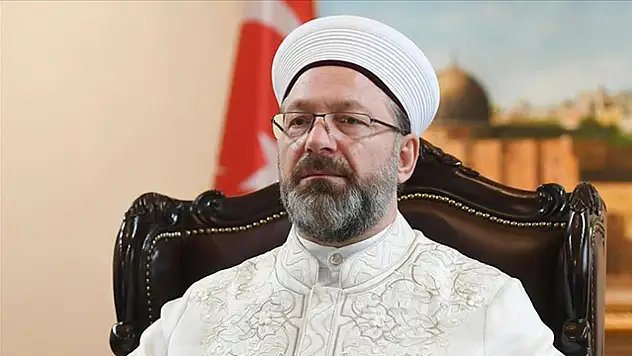 Diyanet İşleri Başkanı Ali Erbaş'tan Ayasofya'nın İbadete Açılışının 4'üncü Yılı Dolayısıyla Mesaj Yayımladı