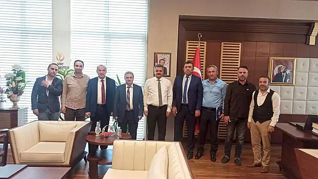 Eğitim Bir-Sen Sendikası Siirt Üniversitesi Temsilciliği'nden Rektör Şındak'a Nezaket Ziyareti