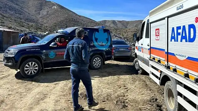 Elazığ'da Göçük Altında Kalan İşçiler Kurtarıldı