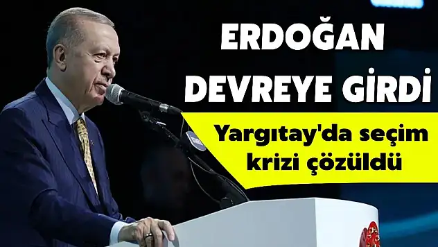 Erdoğan Devreye Girdi Yargıtay'da Seçim Krizi Çözüldü Hemşerimiz Mehmet Akarca'nın Yine Yargıtay Başkanı Olması Beklenmekte