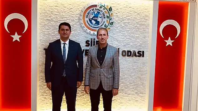 Eruh Kaymakamı Şenay'dan Siirt TSO'ya Ziyaret