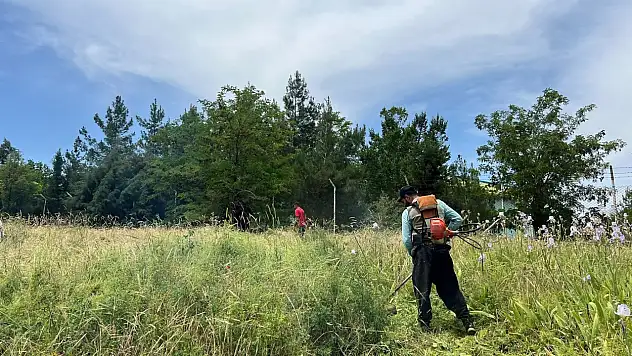 Eruh Mezarlığında Bayram Öncesi Çevre Düzenlemesi ve Temizlik Çalışması