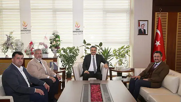 Gençlik Spor İl Müdürü Çalgan'dan Rektör Şındak'a Ziyaret