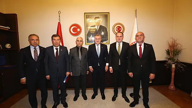 Gökçebağ Belediye Başkanı Çiçek, Ankara'da Beldesinin Sorunlarına Çözüm Arıyor