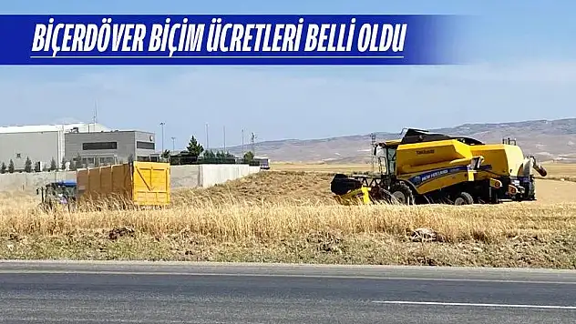Hasat Mevsimi Başladı Biçerdöver Fiyatları Belli Oldu