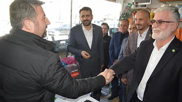 HÜDA Par Adaylarından Baykan ve Veyselkarani'ye Ziyaret