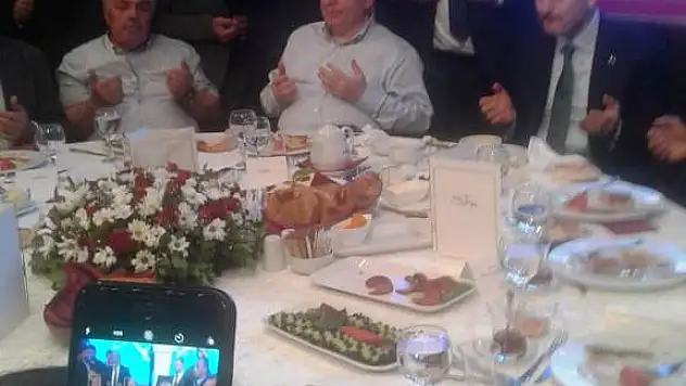 İÇİŞLERİ BAKANI SÜLEYMAN SOYLU'NUN İSTANBUL'DAKİ İFTAR YEMEĞİ