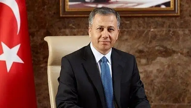 İçişleri Bakanı Yerlikaya'dan Taziye Mesajı